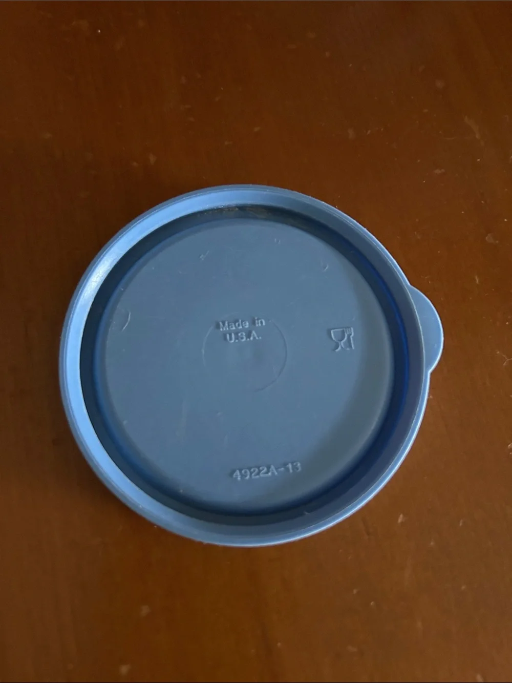 Tupperware Light Blue Lid